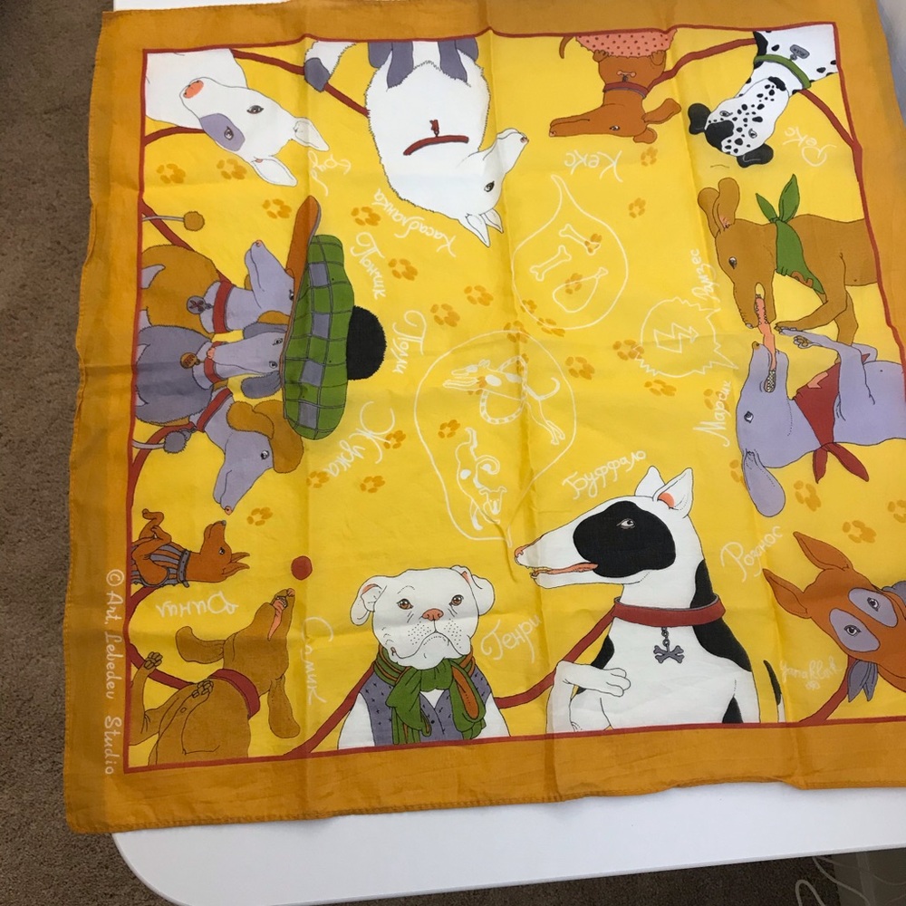 Nice cotton scarf with unique designer pattern.
